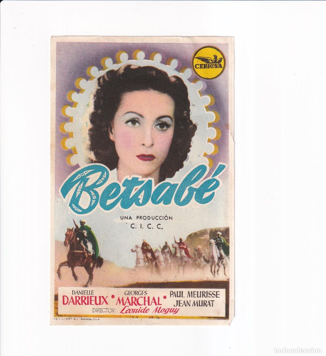 Cine: BETSABE : DANIELLE DARRIEUX - Foto 1