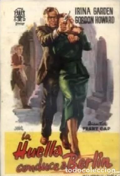 Cine: PROGRAMA DE CINE: LA HUELLA CONDUCE A BERLIN PC-7602 - Foto 1