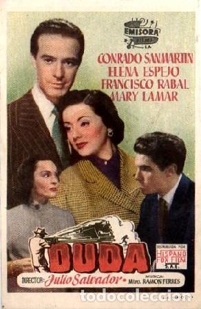 Cine: PROGRAMA DE CINE: DUDA - Foto 1
