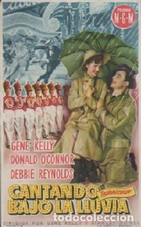 Cine: PROGRAMA DE CINE: CANTANDO BAJO LA LLUVIA PC-7606 - Foto 1