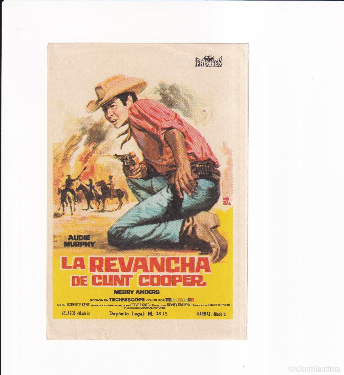 Cine: LA REVANCHA DE CLINT COOPER : AUDIE MURPHY