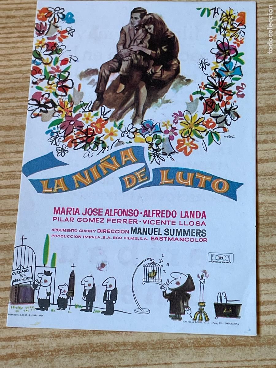 Kino: LA NI&Ntilde;A DE LUTO - SUMMERS, M.J.ALFONSO, A.LANDA - CINE ARIBAU BARCELONA