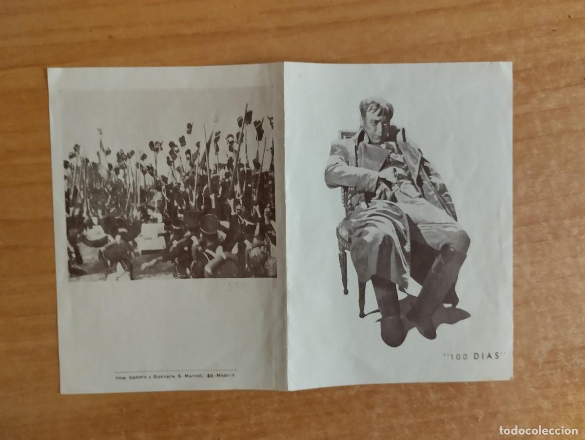 Cine: UNI-PROGRAMA DE CINE DE LA PELICULA---100 DIAS NAPOLEON - Foto 1