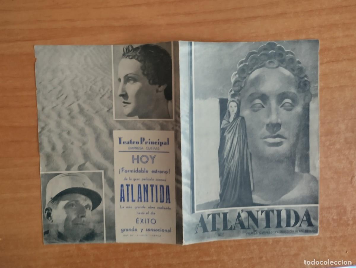 Cine: UNI-PROGRAMA DE CINE DE LA PELICULA--- LA ATLANTIDA - Foto 1