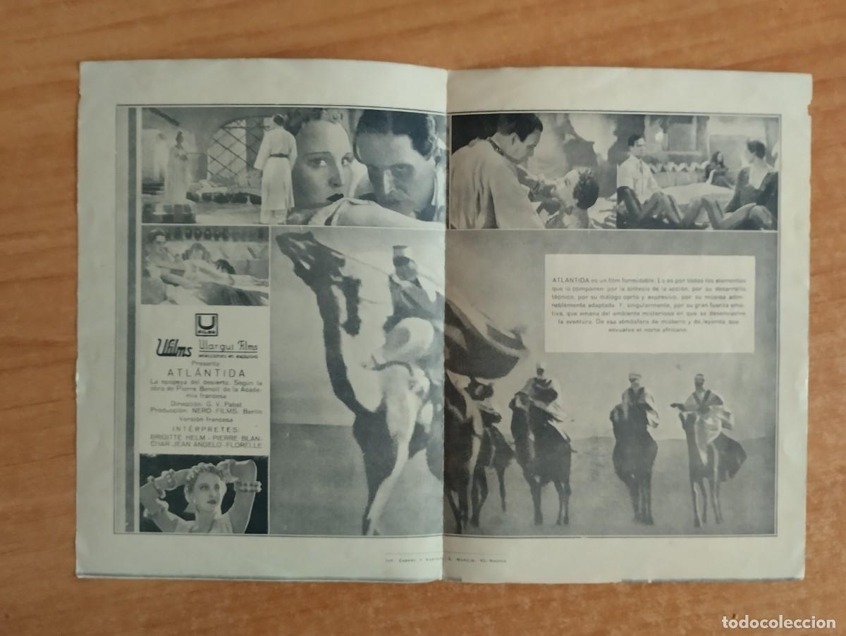 Cine: UNI-PROGRAMA DE CINE DE LA PELICULA--- LA ATLANTIDA - Foto 2