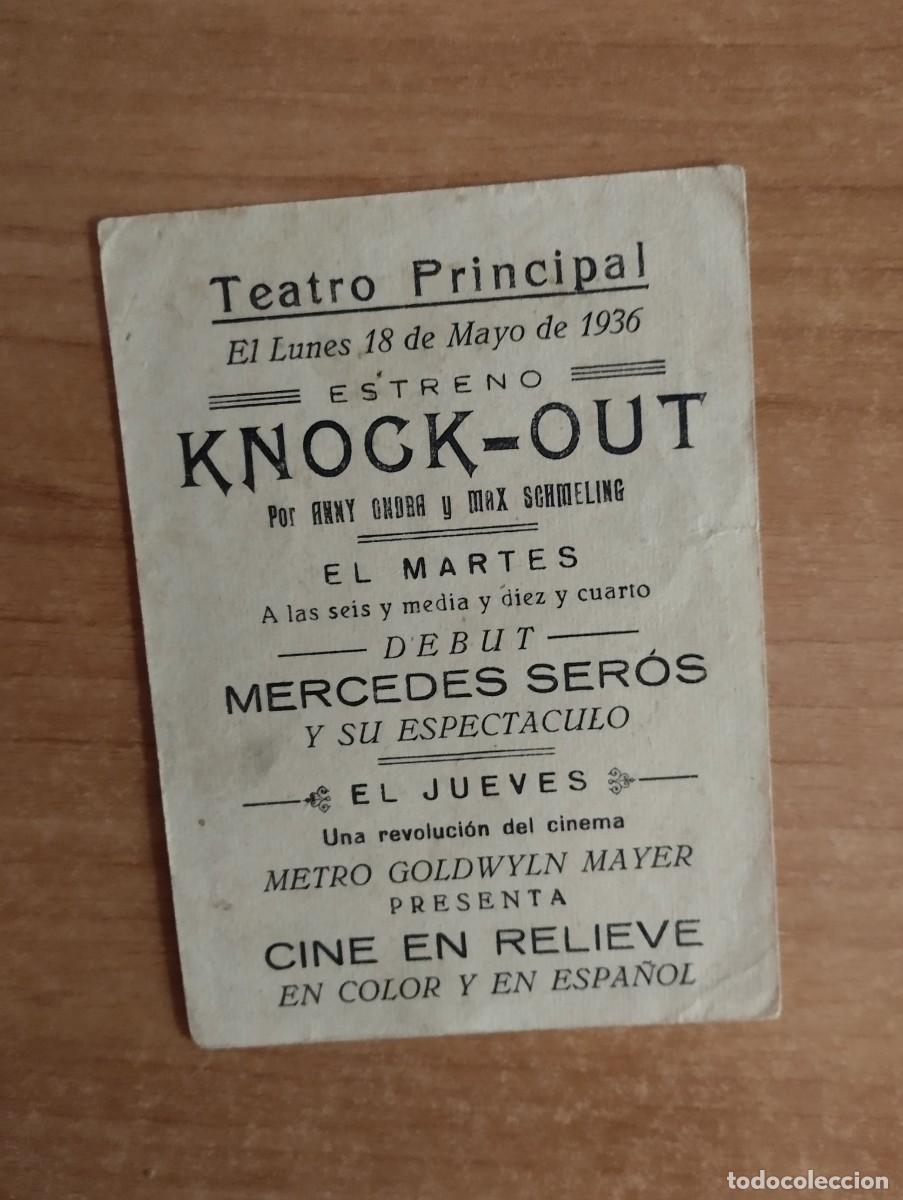 Cine: UNI-PROGRAMA DE CINE DE LA PELICULA--- KNOCK-OUT ct - Foto 2