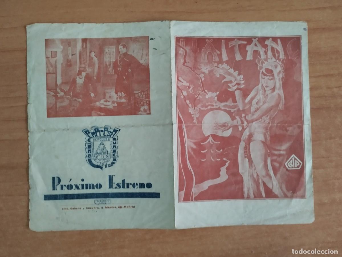 Cine: UNI-PROGRAMA DE CINE DE LA PELICULA--- HAI - TANG, - Foto 1