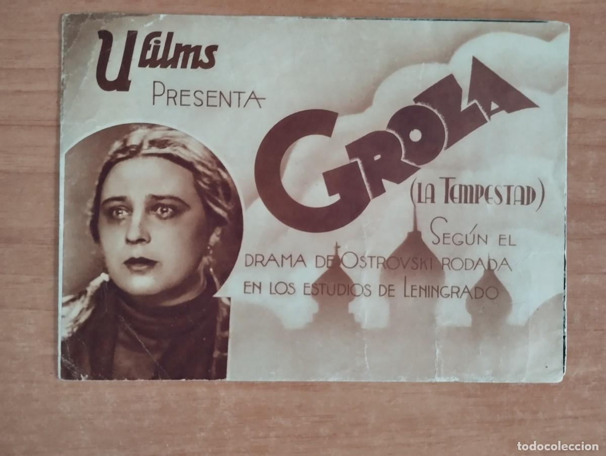 Cine: UNI-PROGRAMA DE CINE DE LA PELICULA--- GROZA - Foto 1