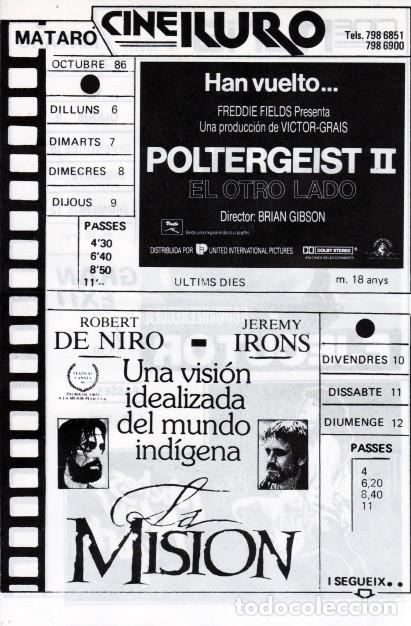 Cine: EJECUTOR/LA MISI&Oacute;N (Con publicidad) - Foto 2