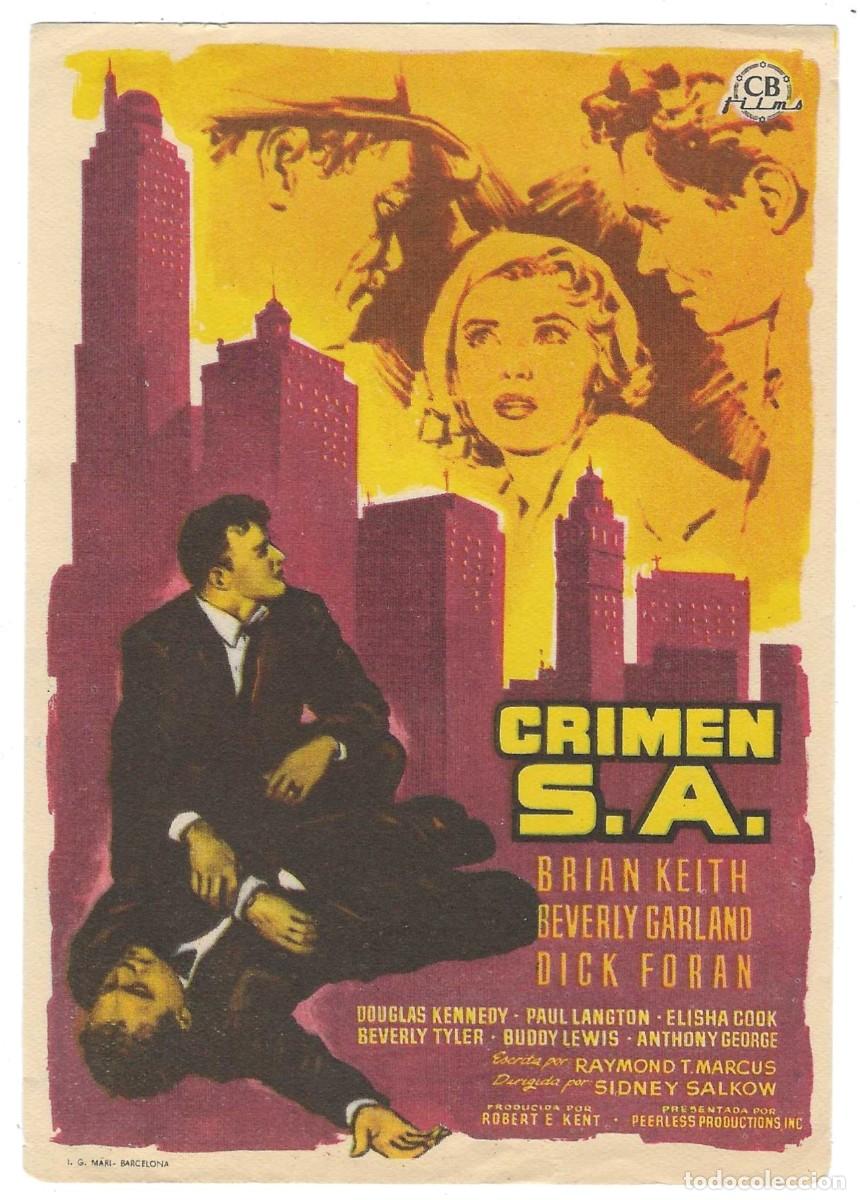 Cine: Programa Cine. Crimen S.A. Brian Keith. 19-1885 - Foto 1