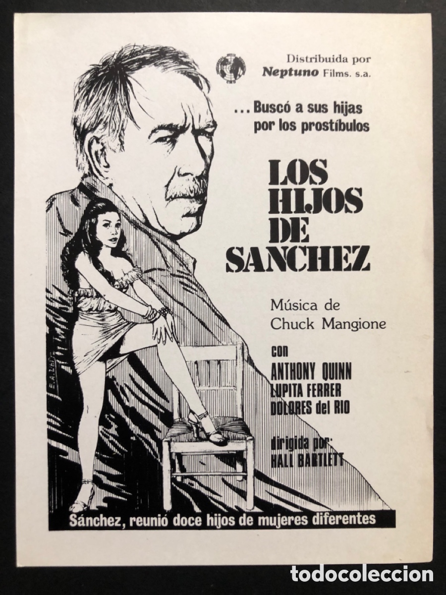Kino: Programa los hijos de sanchez anthony Quinn A10