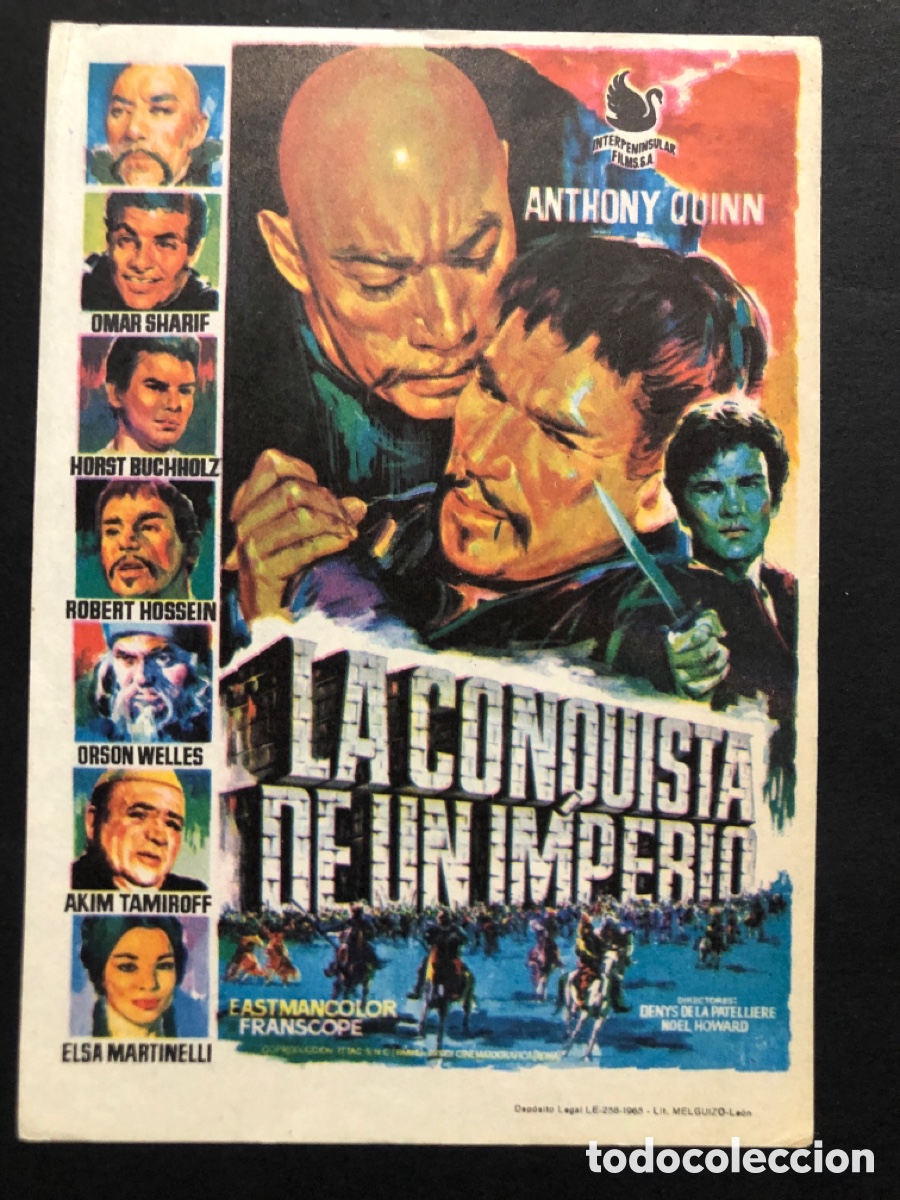 Cine: Programa la conquista de un imperio anthony Quinn A10 - Foto 1