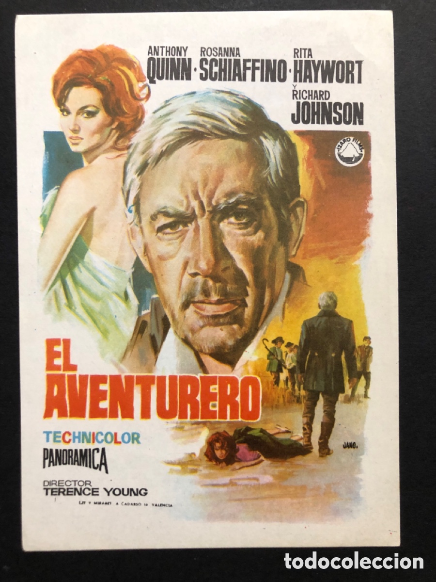 Cine: Programa el aventurero anthony Quinn A10 - Foto 1