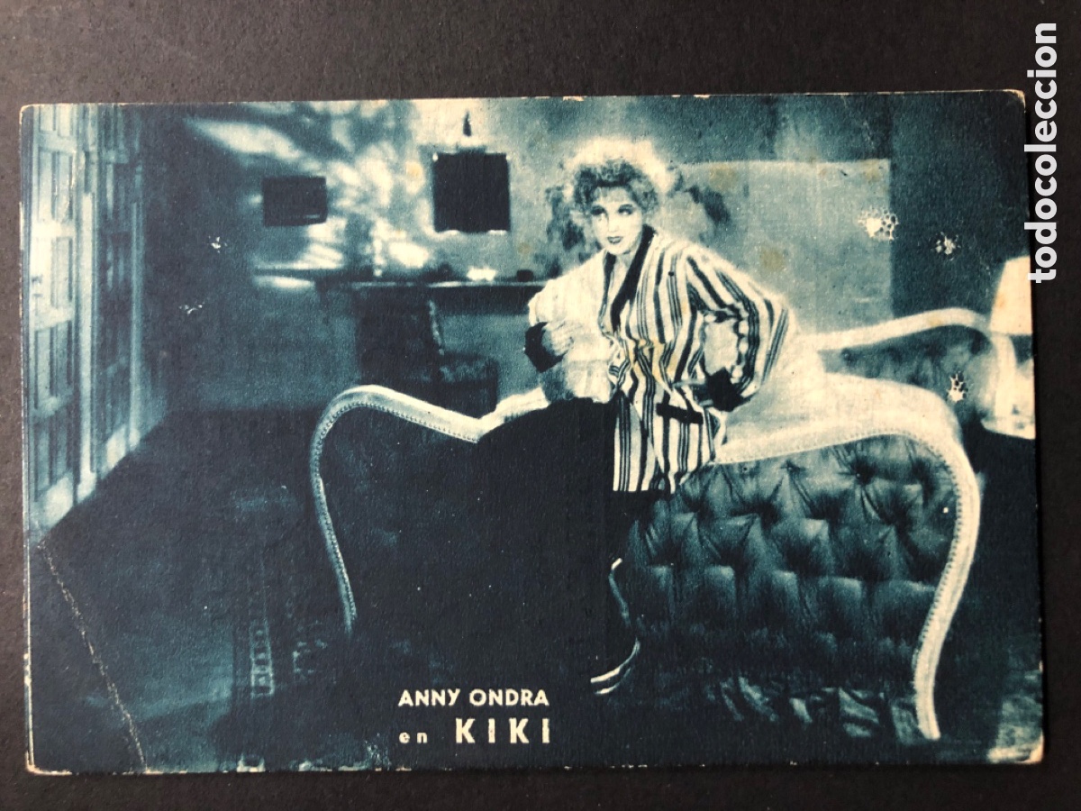  Flyers Publicitaires de films Anciens: Programa tarjeta kiki Anny Ondra con publicidad A10