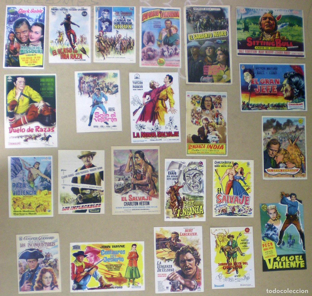 Cine: TK49D INDIOS APACHE SIOUX COMANCHE COLECCION DE 55 PROGRAMAS ORIGINALES ESPA&Ntilde;OLES - Foto 1