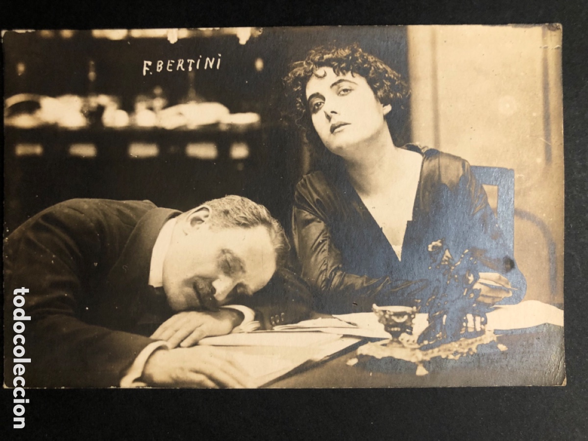 Cine: Tarjeta francesca Bertini A10 - Foto 1