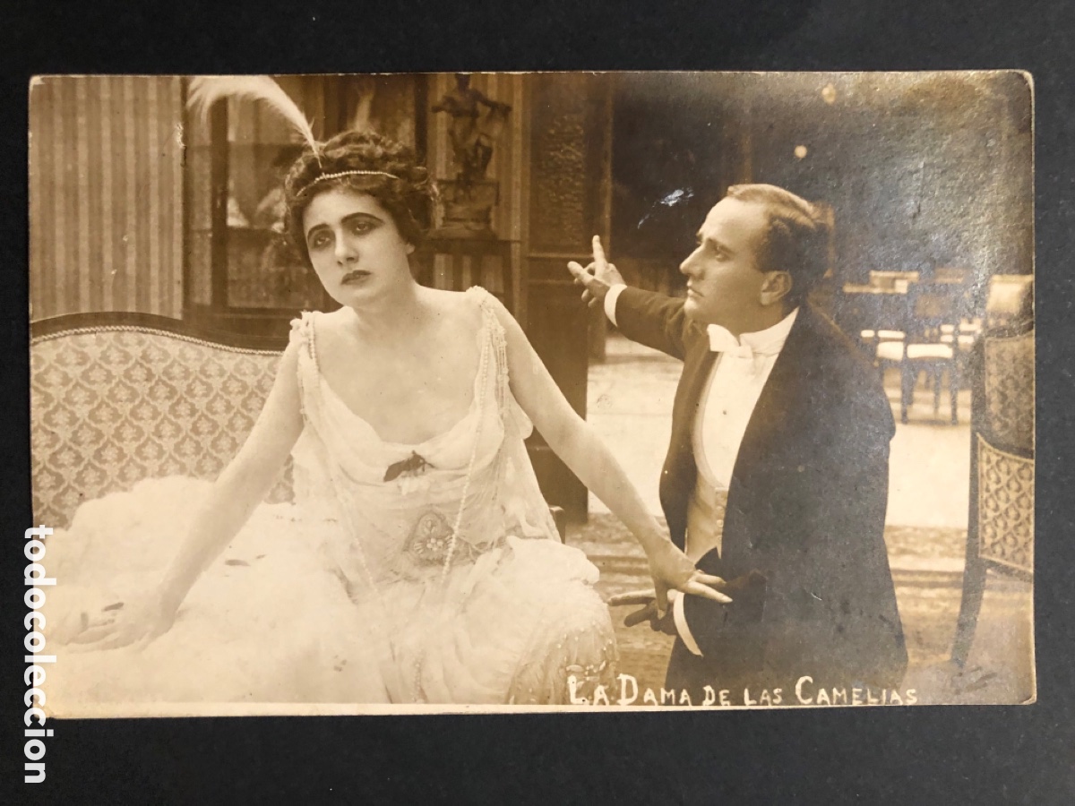 Cine: Programa tarjeta la dama de las camelias francesca Bertini A10 - Foto 1