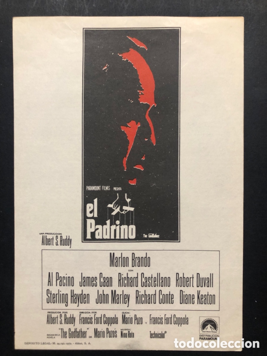 Cine: Programa el padrino Marlon brando A10 - Foto 1
