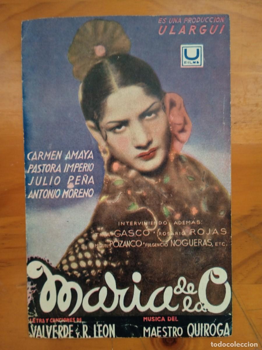  Flyers Publicitaires de films Anciens: TAMMY-- PROGRAMA DE CINE--MARIA DE LA O C.T.