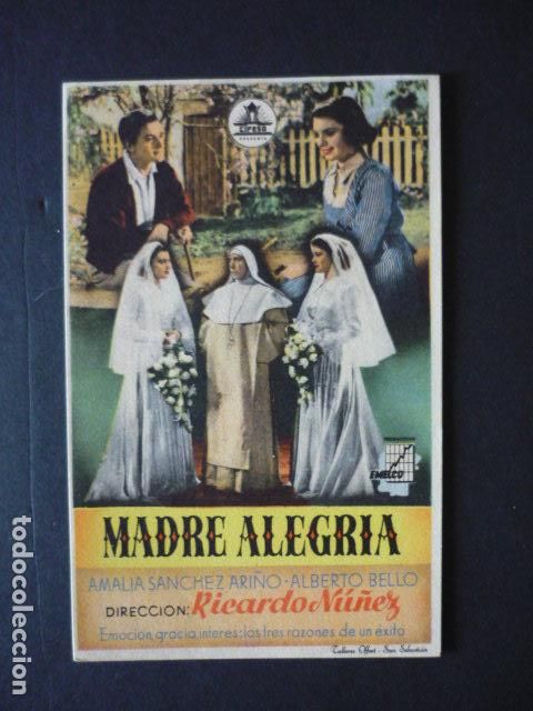 Kino: MADRE ALEGRIA PROGRAMA DE CINE