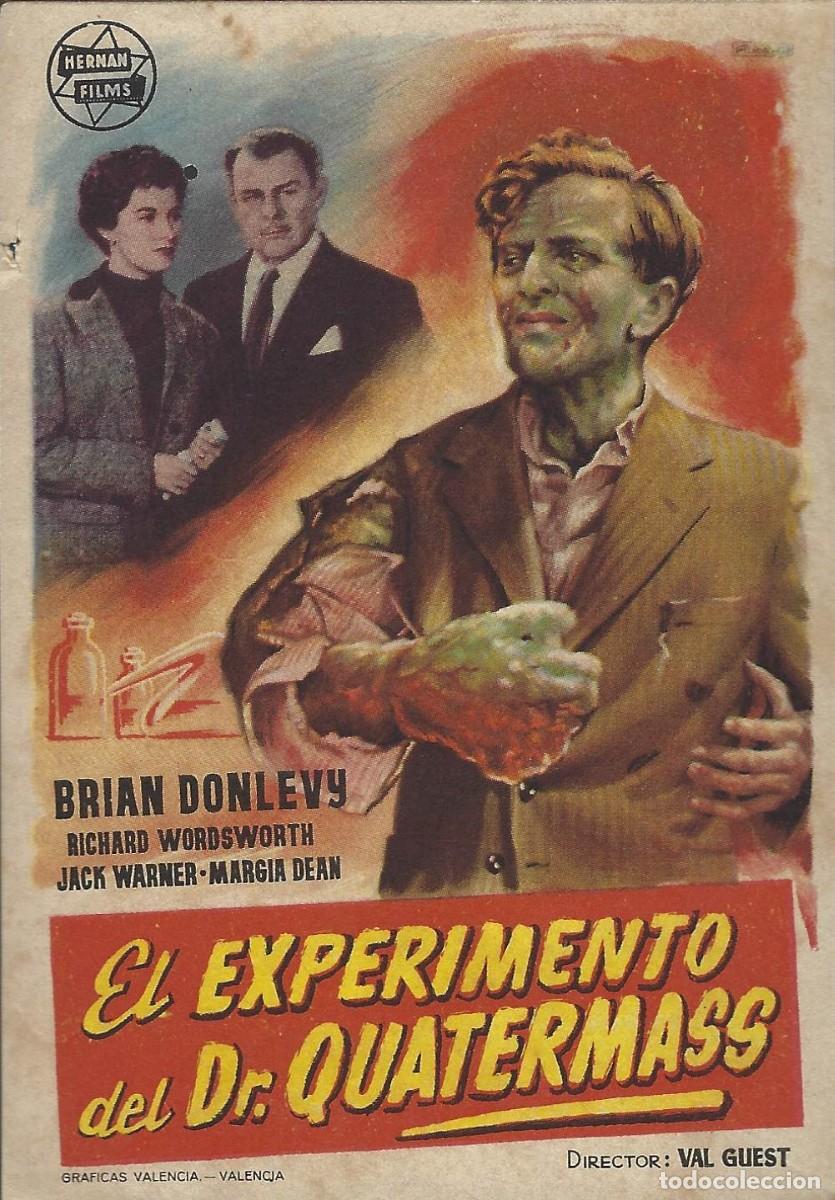 Cine: F4245 EL EXPERIMENTO DEL DR. QUATERMASS-DIST. HERNAN - Foto 1