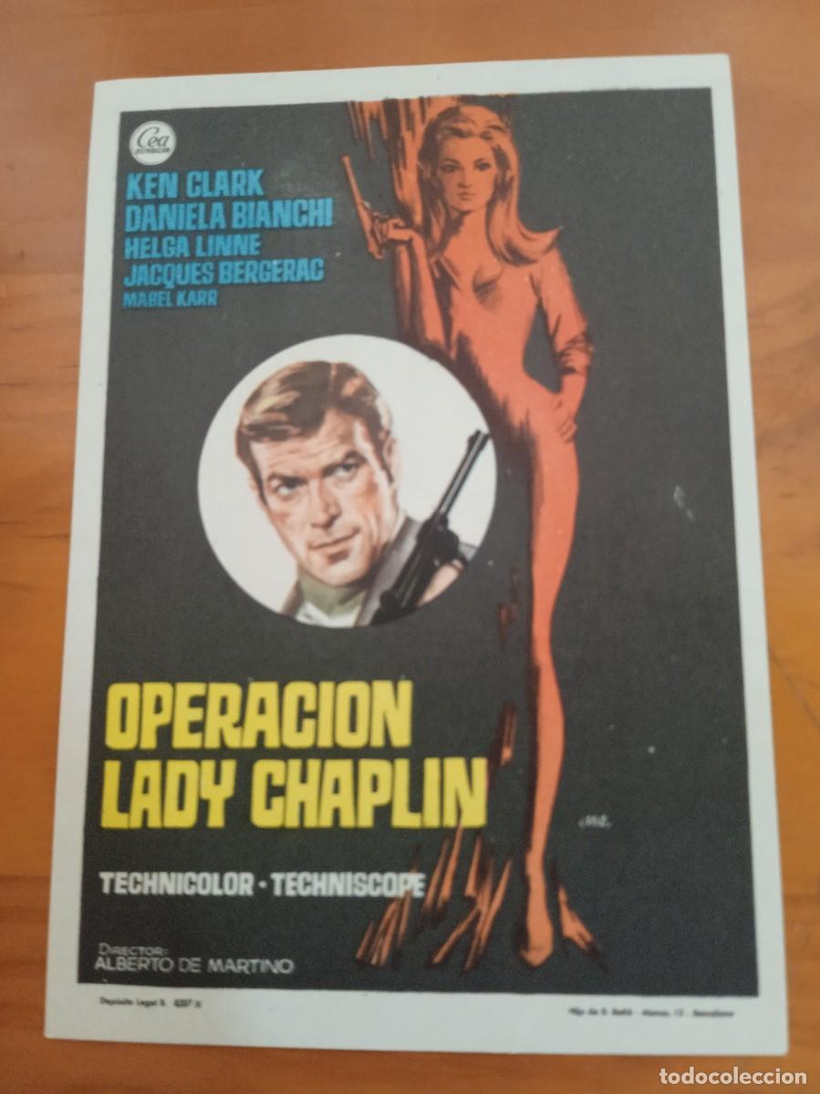 Cine: TAMMY-- PROGRAMA DE CINE--OPERACION LADY CHAPLIN