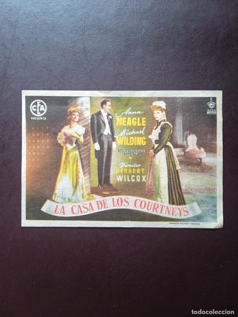 Cinema: La casa de los Courtneys con publicidad Cine Echegaray M&aacute;laga