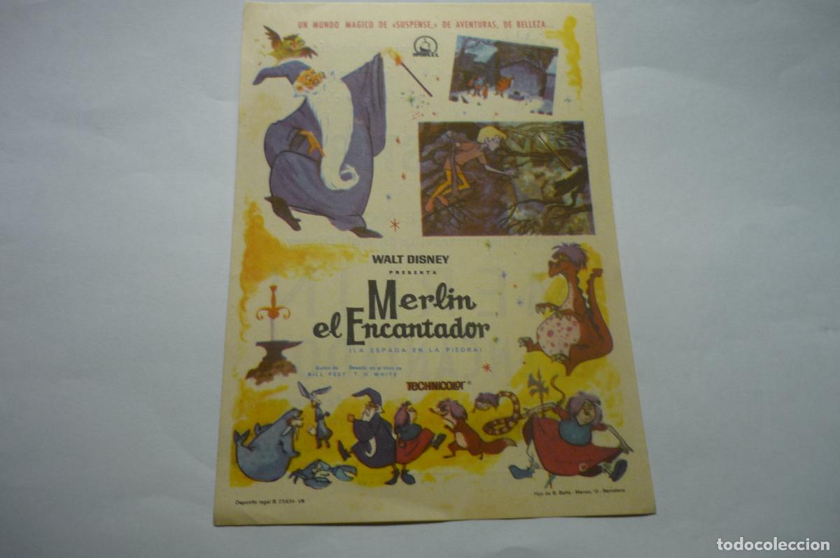 Cine: programa merlin el encantador -publicidad - Foto 1