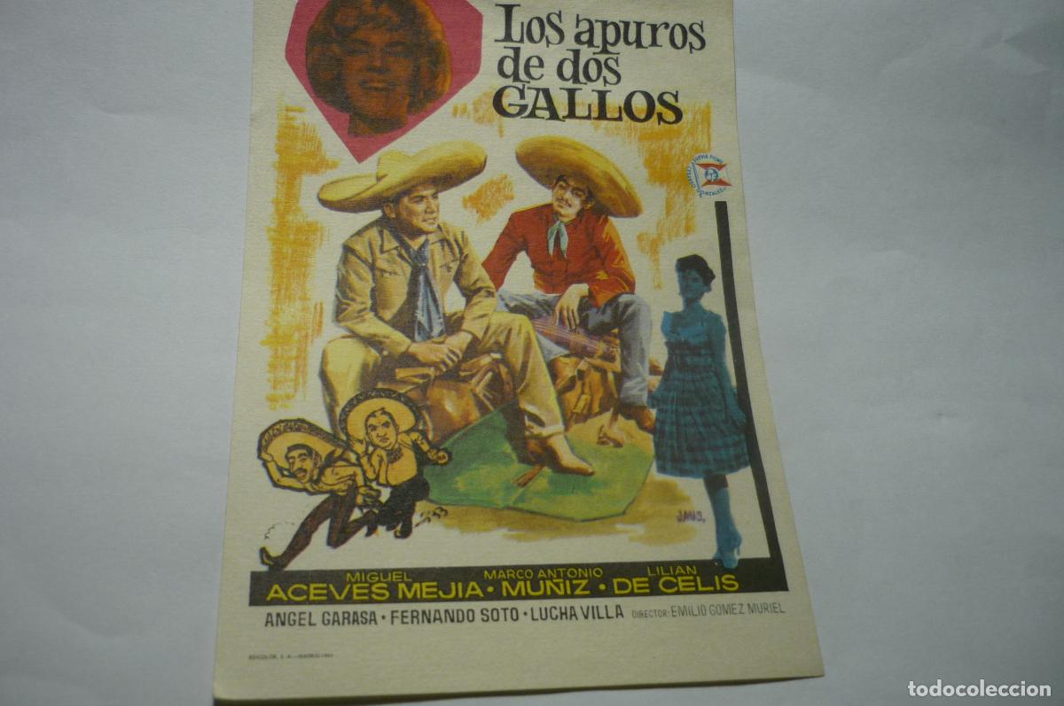 Cine: programa los apuros de dos gallos.-miguel aceves mejia - Foto 1
