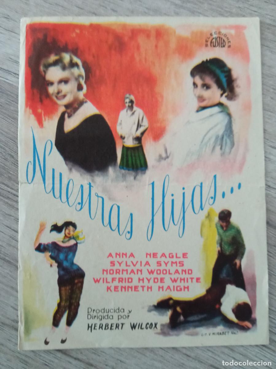 Cinema: NUESTRAS HIJAS, ANNA NEAGLE, DISTRIBUIDORA FUSTER