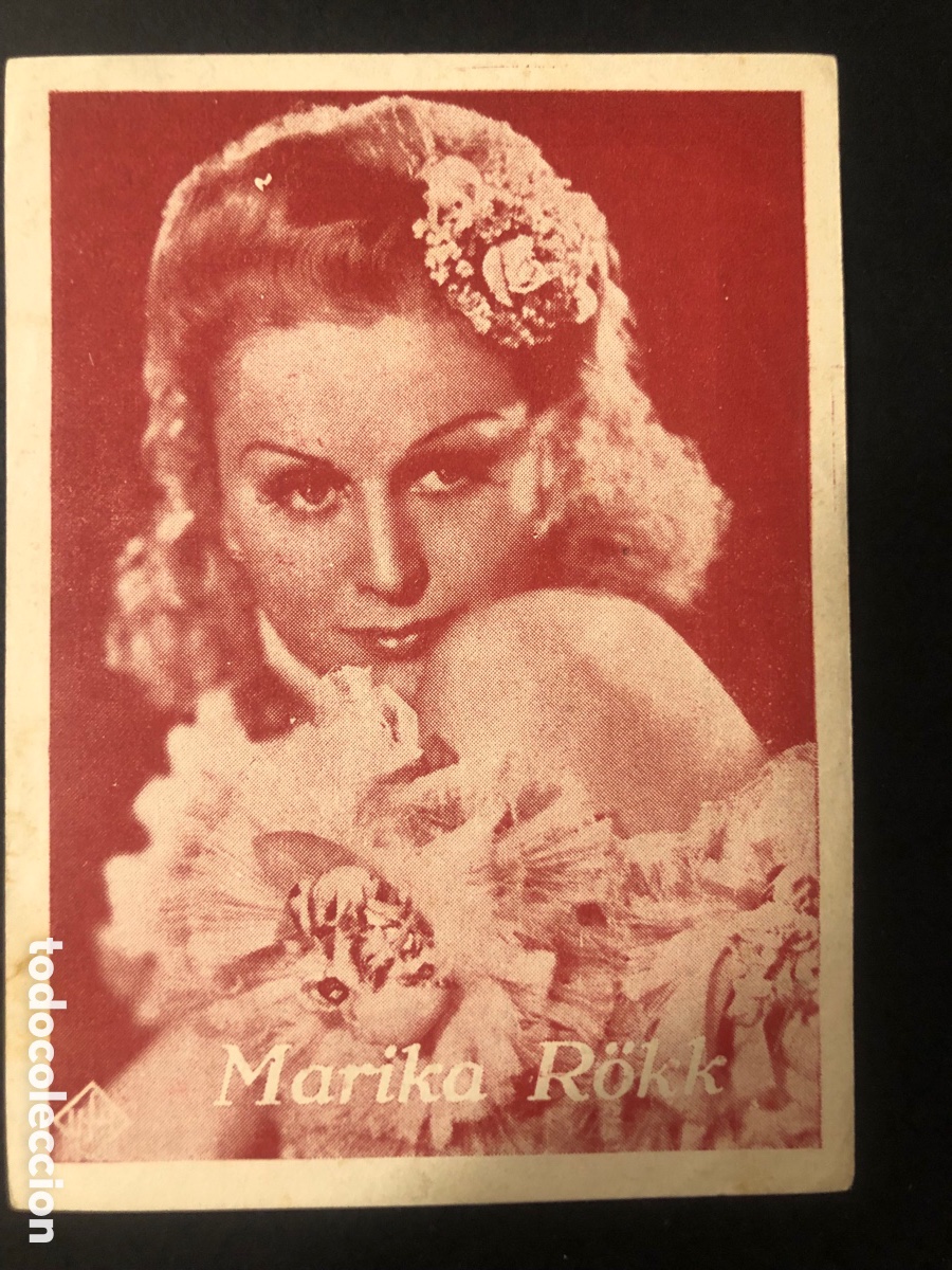 Cinema: Programa foto Ufa Marika Rokk con publicidad cine de castelldefels A10