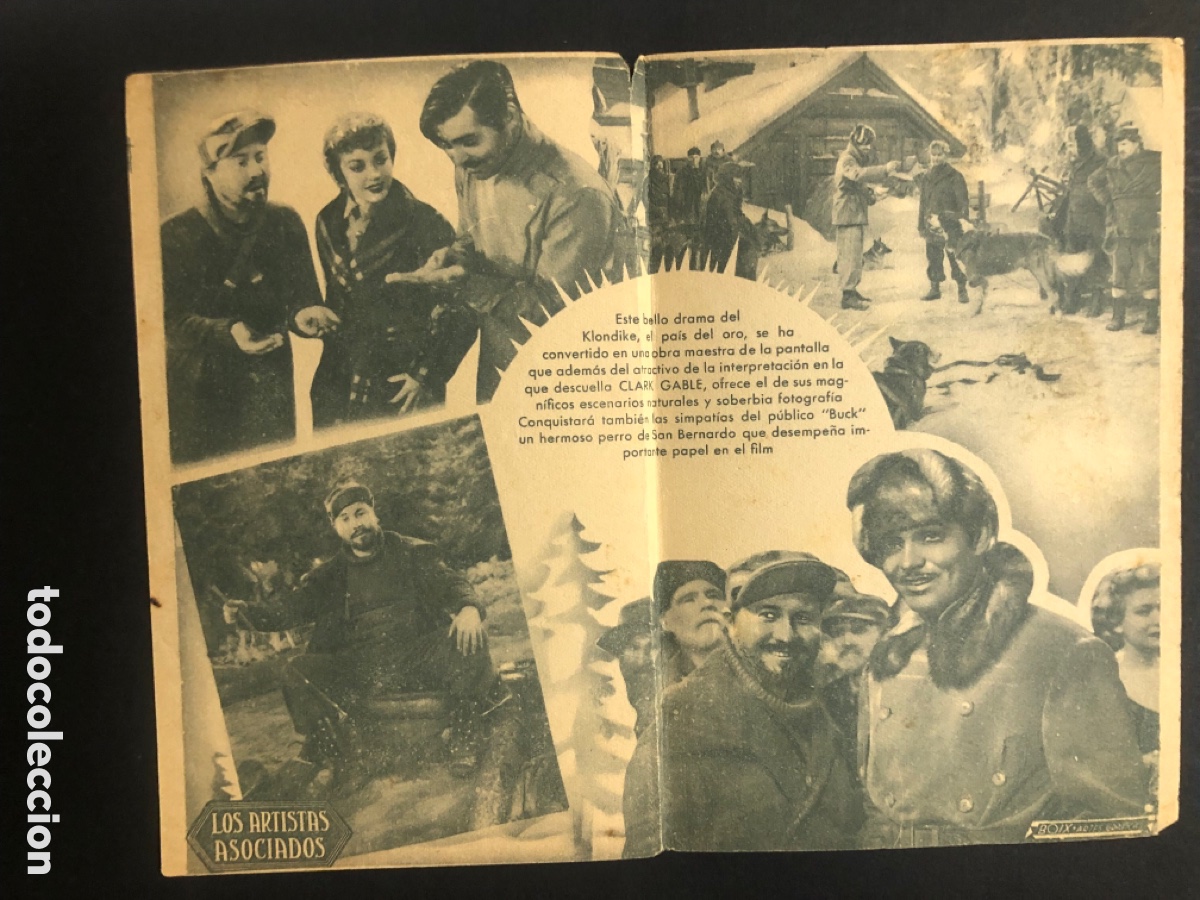 Cine: Programa la llamada de la selva clark gable Loretta young A10 - Foto 2