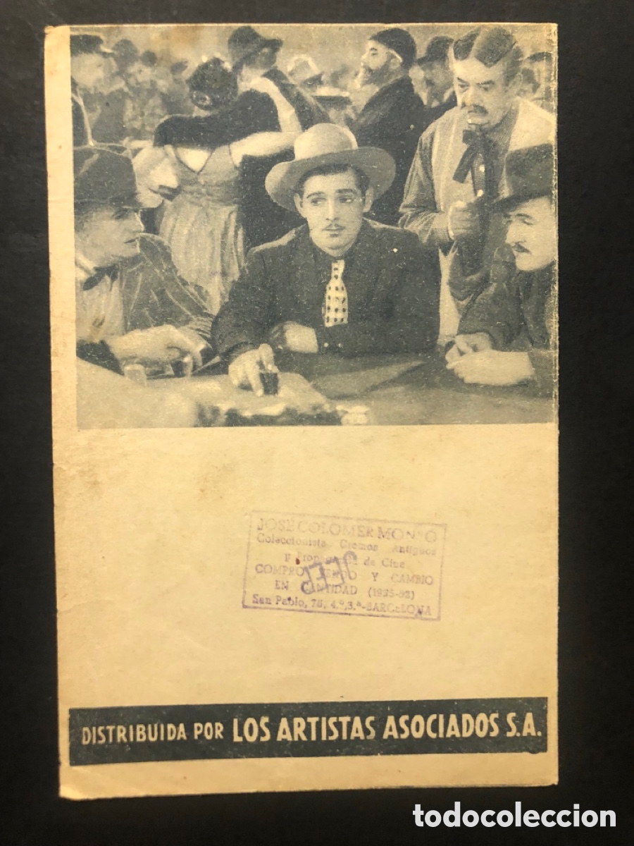 Cine: Programa la llamada de la selva clark gable Loretta young A10 - Foto 3