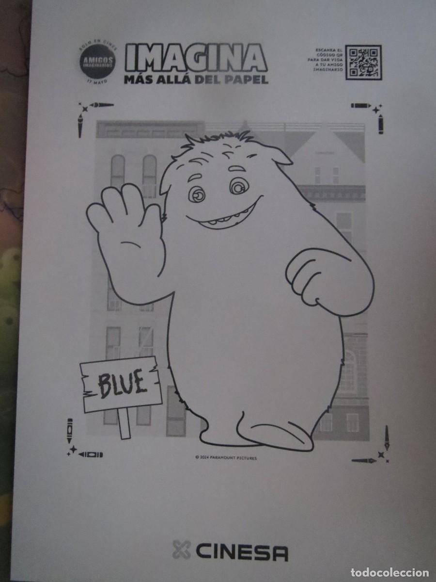 Cine: amigos imaginarios blue - Foto 1