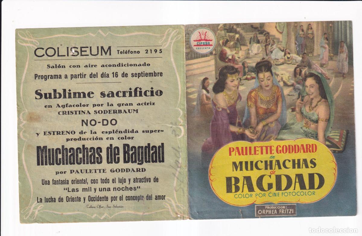 Cine: MUCHACHAS DE BAGDAD : PAULETTE GODDARD - Foto 1
