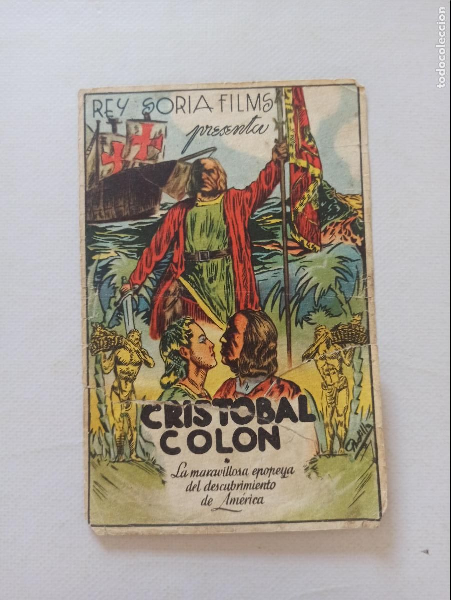 Cine: FOLLETO DE MANO - CRISTOBAL COLON (149K) - Foto 1