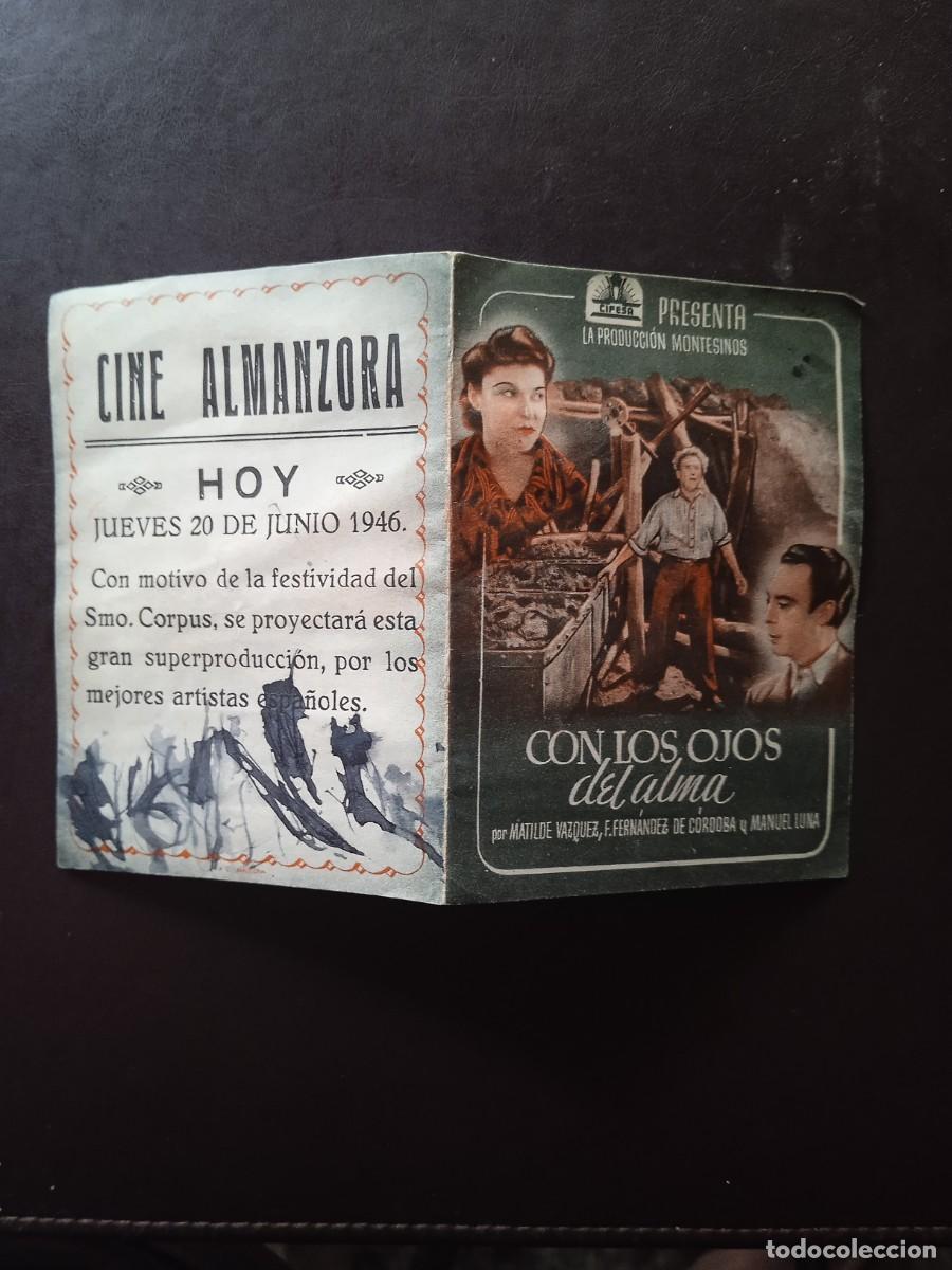 Cine: Con los ojos del alma Doble con publicidad Cine Almanzora