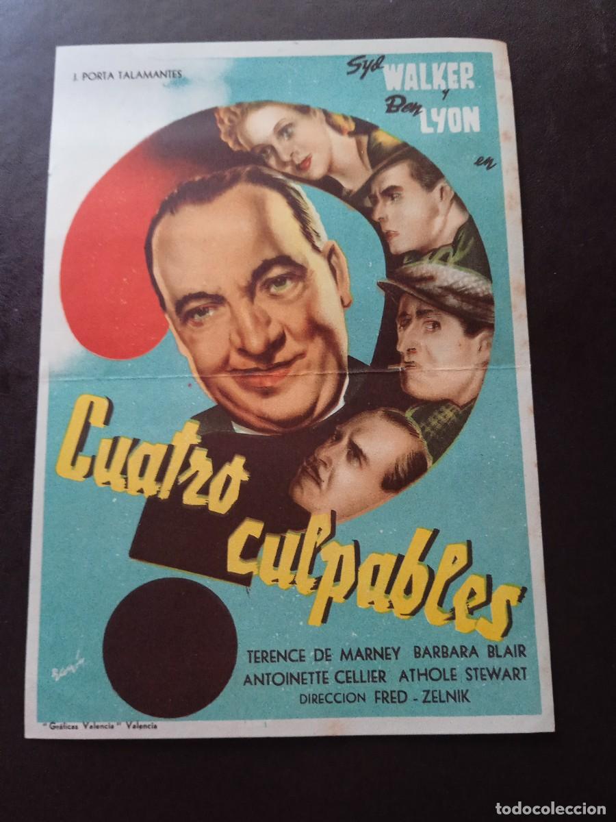 Cine: Cuatro culpables Dis J. Porta Talamantes