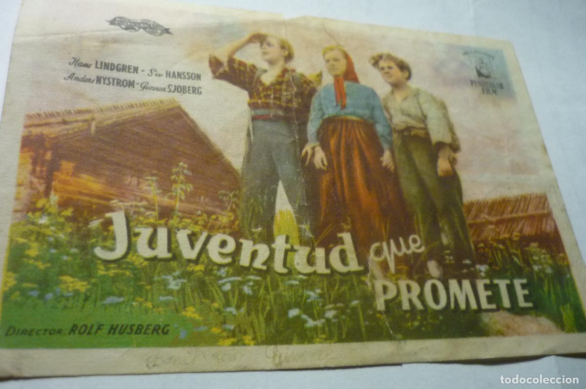 Cine: programa juventud que promete - publicidad centro cultural catolico valls