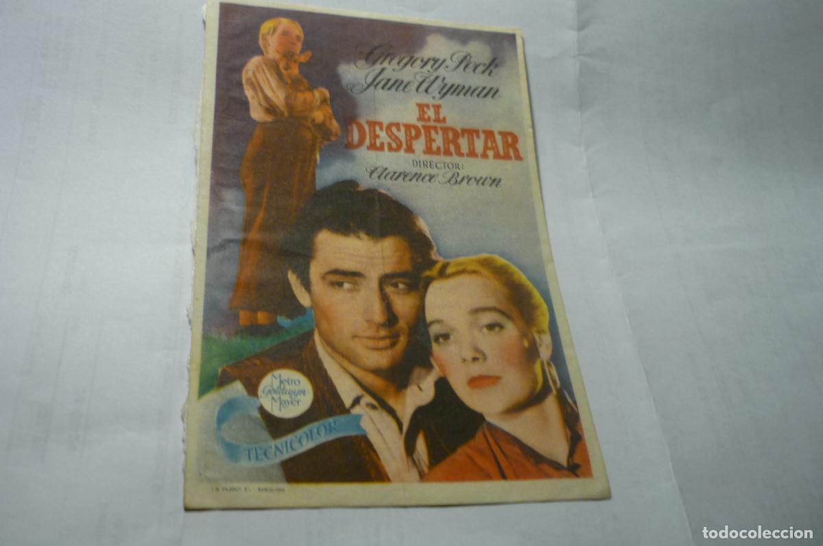 Cine: programa el despertar gregory peck.-publicidad - Foto 1