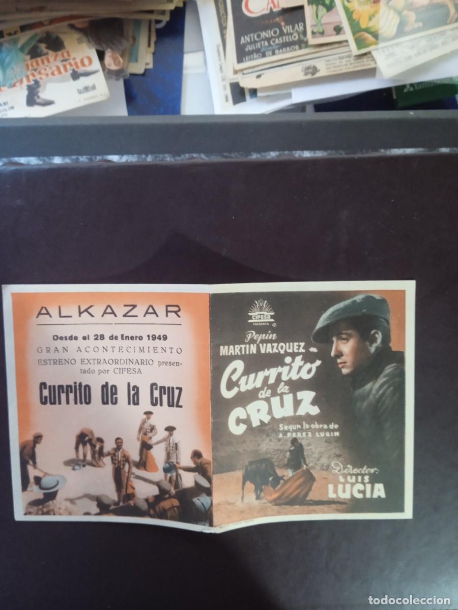 Cine: Currito de la Cruz Doble con publicidad Alkazar