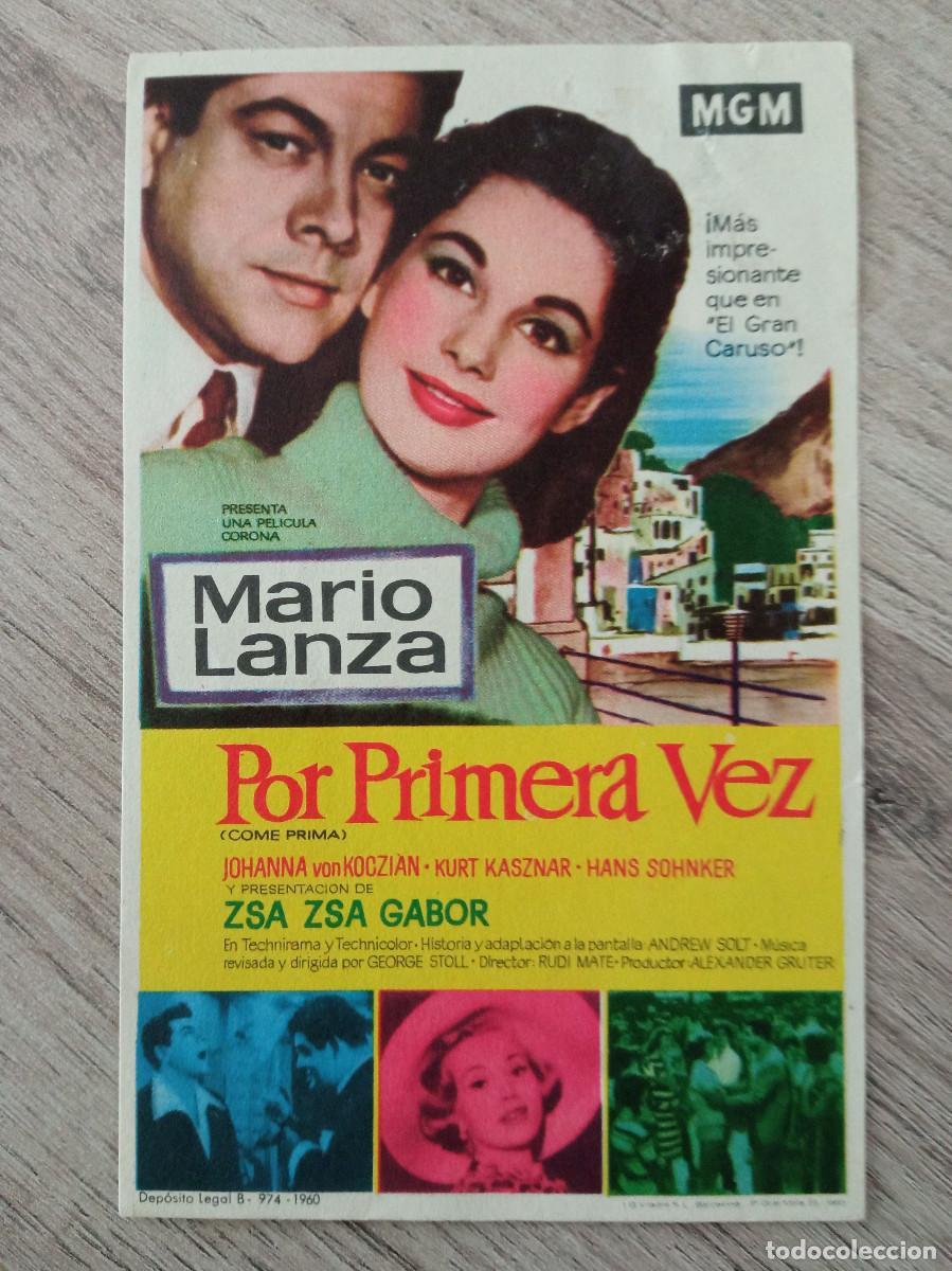 Cine: POR PRIMERA VEZ, MARIO LANZA