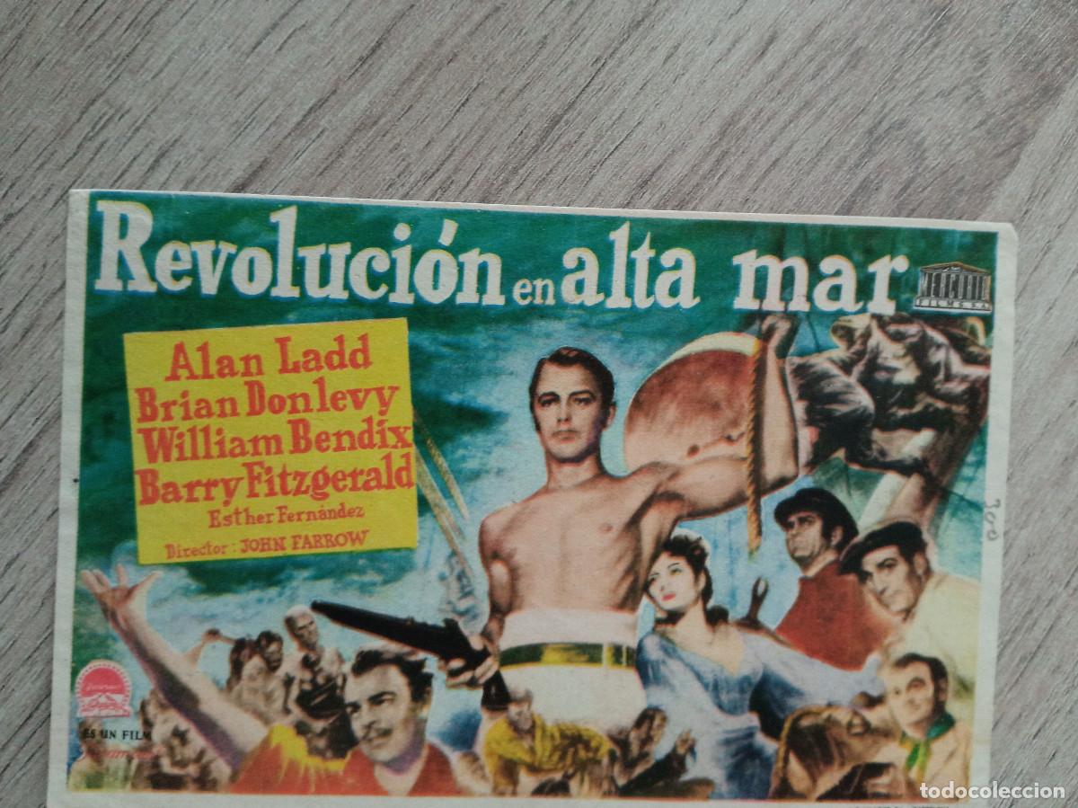 Cine: REVOLUCION EN ALTA MAR, ALAN LADD