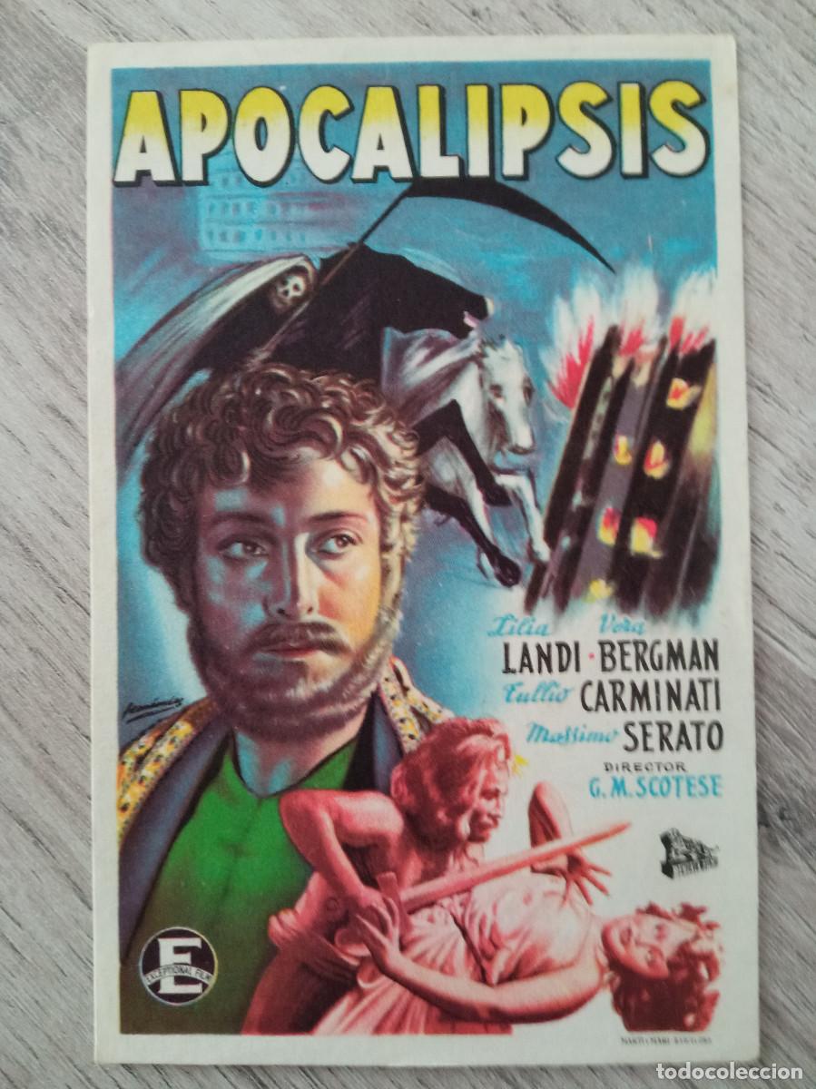 Cine: APOCALIPSIS, LILIA LANDI, DISTRIBUIDORA BENGALA