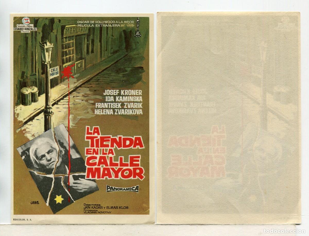 Kino: LA TIENDA DE LA CALLE MAYOR, con Josef Kroner.