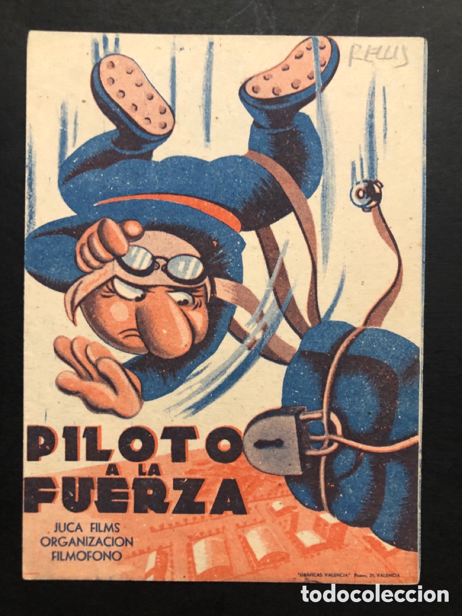 Cine: Programa piloto a la fuerza Rellis con publicidad teatro principal Palencia A10