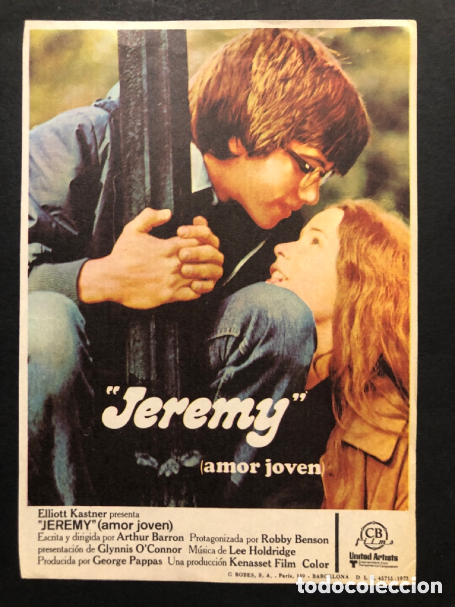 Cine: Programa jeremy amor joven robby benson A10 - Foto 1