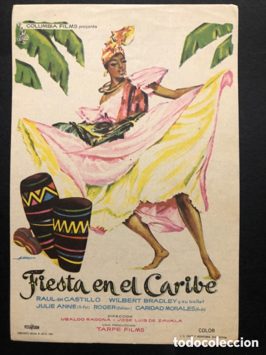 Cine: Programa fiesta en el caribe raul del castillo A10