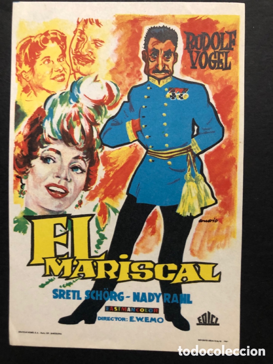 Cine: Programa el mariscal Rudolf vogel A10 - Foto 1
