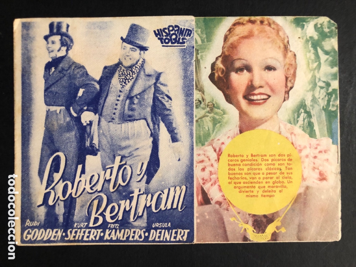 Cine: Programa Roberto y bertram rudi godden A10 - Foto 1